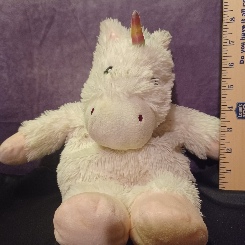 Adorable Unicorn Plush by Warmies Soft Heatable Toy